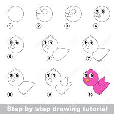 Visual Game For Kids How To Draw A Pink Bird Royalty Free Cliparts Vectors And Stock Illustration Image 51396992 Make an awesome gaming logo in seconds using placeit's online logo maker. visual game for kids how to draw a pink bird
