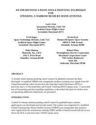 Последние твиты от pdfdrive:free ebooks (@pdfdrive). An Inexpensive S Band Angle Pointing Technique For Steering A Narrow Beam Ku Band Antenna