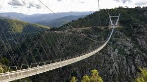 It's just a short drive from the sea to the mountains, first along in the middle of the arouca geopark it's easy to forget the rest of the portugal. Arouca 516 World S Longest Pedestrian Suspension Bridge Opens In Portugal