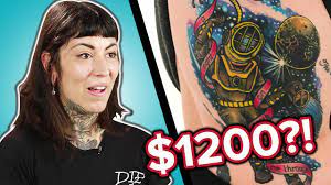 At $150 per hour, that could end up costing $1500, not including the tip. Tattoo Artists Guess The Prices Of Tattoos Youtube