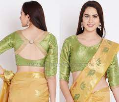 Blouse Back Neck Designs With Borders 10 Creative Ideas Keep Me Stylish Unique Blouse Designs Fashion Blouse Design Saree Blouse Designs