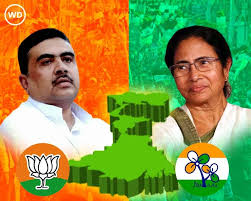Mamata banerjee follows bjp's suvendu adhikari to nandigram as count begins. R Ukxwzixg2w5m
