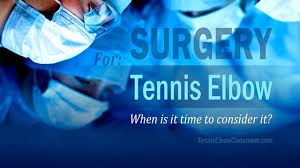 If you still have elbow pain and stiffness after more than 6 to 12 months of rest and rehab, you might think about having. Tennis Elbow Surgery When Is It Time Five Key Points