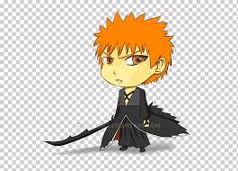 Chibi yoruichi from bleach comment please view my gallery link bleach chibi. Ichigo Kurosaki Bleach Chibi Mangaka Ichigo Kurosaki Manga Chibi Computer Wallpaper Png Klipartz