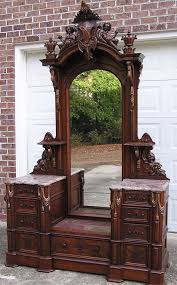 Remarkable Victorian Allen Brother Walnut Dresser Victorian Furniture Victorian Decor Antique Furniture