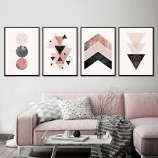 4.5 out of 5 stars. Set Of 4 Downloadable Geometric Prints In Blush Pink Rose Gold Black Grey Printable Art Set Poster Scandinavian Wall Art Pink Bedroom Decor In 2020 Pink Bedroom Decor Scandinavian Wall Art