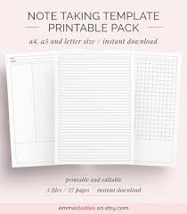 It makes it easier to get an idea about the relevant content. Student Note Taking Template Printable Pack A4 A5 And Letter Cornell Lecture Dot Grid Lined College Print Paper Instant Download Notes Template Printable Notes Templates Printable Notes