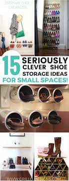 Organize accessories with shower curtain hooks. 15 Clever Diy Shoe Storage Ideas Grillo Designs