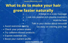 How does hair grow naturally? What To Do To Make Your Hair Grow Faster Naturally Life Simile