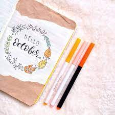 33 Awesome October Bullet Journal Cover Spreads My Inner Creative Bullet Journal October Bullet Journal Cover Ideas Bullet Journal Ideas Pages