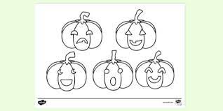 Select from 35919 printable crafts of cartoons, nature, animals, bible and many more. 5 Little Pumpkins Colouring Page