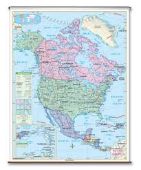 4,000+ vectors, stock photos & psd files. Universal Map Essential Wall Map North America Wayfair