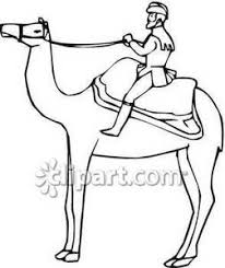 Camel riding stock footage and video (152). Black And White Man Riding A Camel Royalty Free Clipart Picture