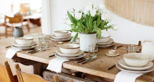 Christmas table setting decoration with tableware and ornaments. The Modern Art Of Setting A Table Entertaining Rip Tan