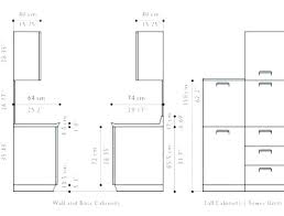 Kitchen Cabinets Size Chart Srchn Co