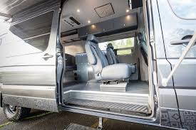 Redwood One Outside Van Mercedes Benz Sprinter Van Conversion Custom Mercedes Benz Van Custom Mercedes