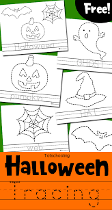 Preschool halloween coloring page is a great educational game coloring book for kids. Halloween Tracing Worksheets Totschooling Toddler Preschool Kindergarten Educational Printables