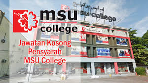 48 likes · 4 talking about this. Jawatan Kosong Pensyarah Msu College Jawatan Kosong Pensyarah