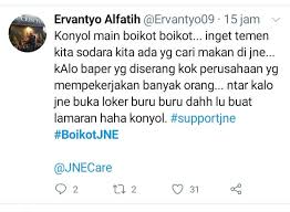 Check spelling or type a new query. Jne Bersalah Simak Fakta Ini Nitizen Diminta Jangan Barbar Cerdik Indonesia