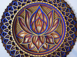 Decorating your walls can be a pain in the ass, but it's not so bad once you get the hang of it. Lotus Flower Mandala Colored Mandala Nice Wooden Wall Hanging In 2021 Lotus Flower Mandala Flower Mandala Mandala Coloring