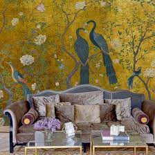 10 best wallpapers that create a statement in your home. Coordonne Core Edo Mural Wallpaper Mural Wallpaper Chinoiserie Wallpaper Wall Decor Design