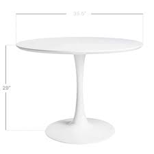 Eero Saarinen Tulip Table 35 5 Wood Top Modholic Com Tulip Table Tulip Dining Table Eero Saarinen Tulip Table