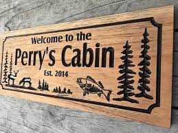 The signs we feature can be altered and customized to fit exactly what you need for your custom wooden sign. Outdoor Wood Sign Carved Cabin Signs Last Name Family Sign Etsy In 2021 Carved Wood Signs Cabin Signs Outdoor Wood Signs