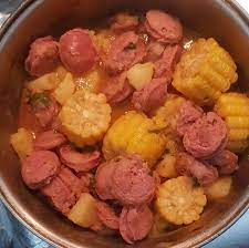 Receita De Ensopado De Linguica De Churrasco Com Batata Doce E Milho Enviada Por Samira Abreu Tudogostoso