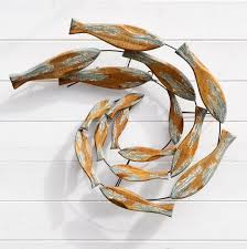 Check spelling or type a new query. Fish Swirl Wall Art Wood Coastalhome Co Uk Coastal Living