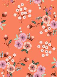 Gouache, floral, floral pattern, fashion, flowers, flower, nature, boho. All Over Print Flower Background Wallpaper Floral Illustrations Oriental Print