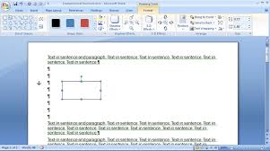 Daves Tech Docs Creating A Simple Flowchart In Microsoft Word