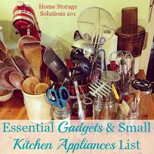 Dishes and silverware go quickly whether you're cooking a family meal or hosting a dinner party. Essential Gadgets Small Kitchen Appliances List