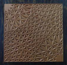 Cuadro Talla Geometrica Madera Tallado En Piedra Arte En Madera