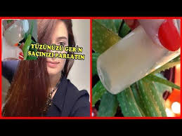 Ameliyatsiz Ev Yapimi Yuz Germe Jeli Dogal Aloe Vera Jeli Yap Lekegiderici Kirisiklikgiderici Sac Youtube Aloe Dogal Cilt Bakimi Yuzler