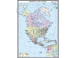 Maybe you would like to learn more about one of these? America De Nord Harta Politica 1400x1000 Mm Cartdidact Md