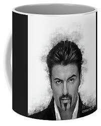 George Michael Coffee Mug by Ian Mitchell