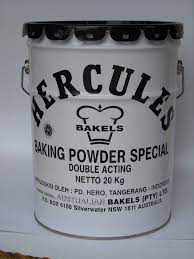 Baking powder is a solid mixture that is used as a chemical leavening agent in baked goods. Jual Hercules Baking Powder Special 20 Kg Jakarta Utara Lan898 Tokopedia