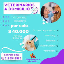 Servicios veterinarios a domicilio