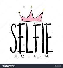 Selfie Queen T Shirt Graphics And Print Design Graphic Tee Design Tshirt Girls Design Text Tee