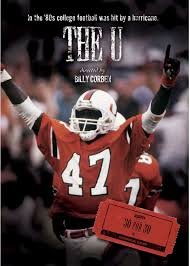 Espn 30 For 30 The U Dvd In 2020 Espn Miami Football Hurricanes Football