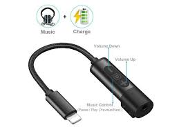 Lightning To 3 5 Mm Headphone Jack Adapter Iphone 7 Lightning Audio And Charger Splitter With Charge And Music Aux Headphone Adapter For Iphone 7 7 Plus 8 8 Plus X Newegg Com