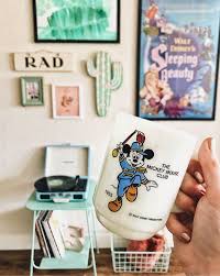 M I C K E Y C O F F E E One Of My Favorite Disney Mugs And I Have A Lot Is This Vintage Mickey Mouse Club O Disney Room Decor Disney Decor Disney Dorm
