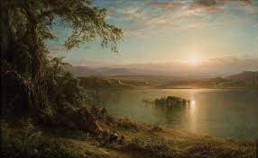 This photo is licensed under a creative commons license. Twilight In The Tropics Frederic Edwin Church Artwork On Useum
