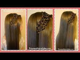 Braided 4 Strand Slide Up Accent Hairstyle Tutorial Hairstyles For Girls Hair Tutorial Hair Styles Hair Videos