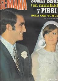revista semana nº 1531 año 1969. boda sonia bru