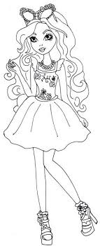 Ashlynn Ella Coloring Pages Ever After High Color
