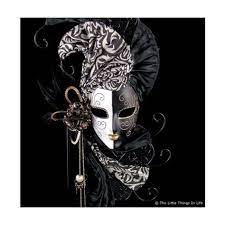 masquerade mask black white jewellery stand 45cm liked on polyvore 仮面 マスク デザイン