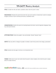 Poetry Analysis Graphic Organizer Poem Analysis Poetry Analysis Poetry Graphic Organizers