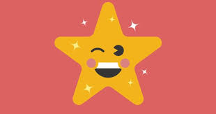 Wink Star Star Illustration Kids Artwork Childrens Prints