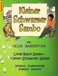 The pictures of the family resemble a minstrel show; Kleiner Schwarzer Sambo Little Black Sambo Von Helen Bannerman Portofrei Bei Bucher De Bestellen